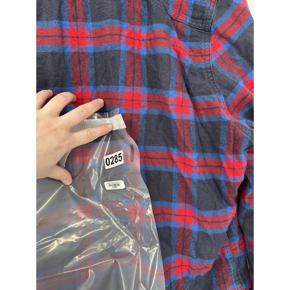 Hollister Long Sleeve Plaid Button Up Shirt M Y2K Winter Cozy Cottagecore - Picture 3 of 9